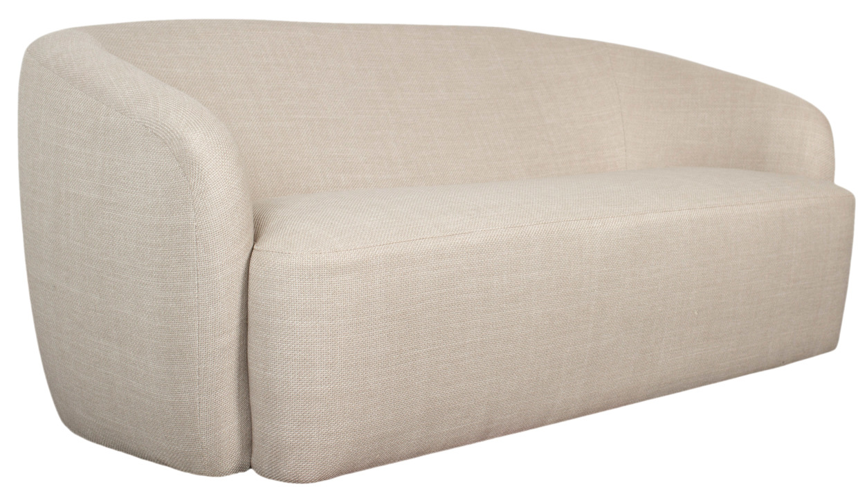Lounge Sofa Loconia 2,5-Sitzer Beige Beige Lounge Sofa Loconia 2,5-Sitzer Beige Beige